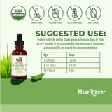 MaryRuth's Probiotique Liquide pipette doseuse facilitant le dosage quotidien
