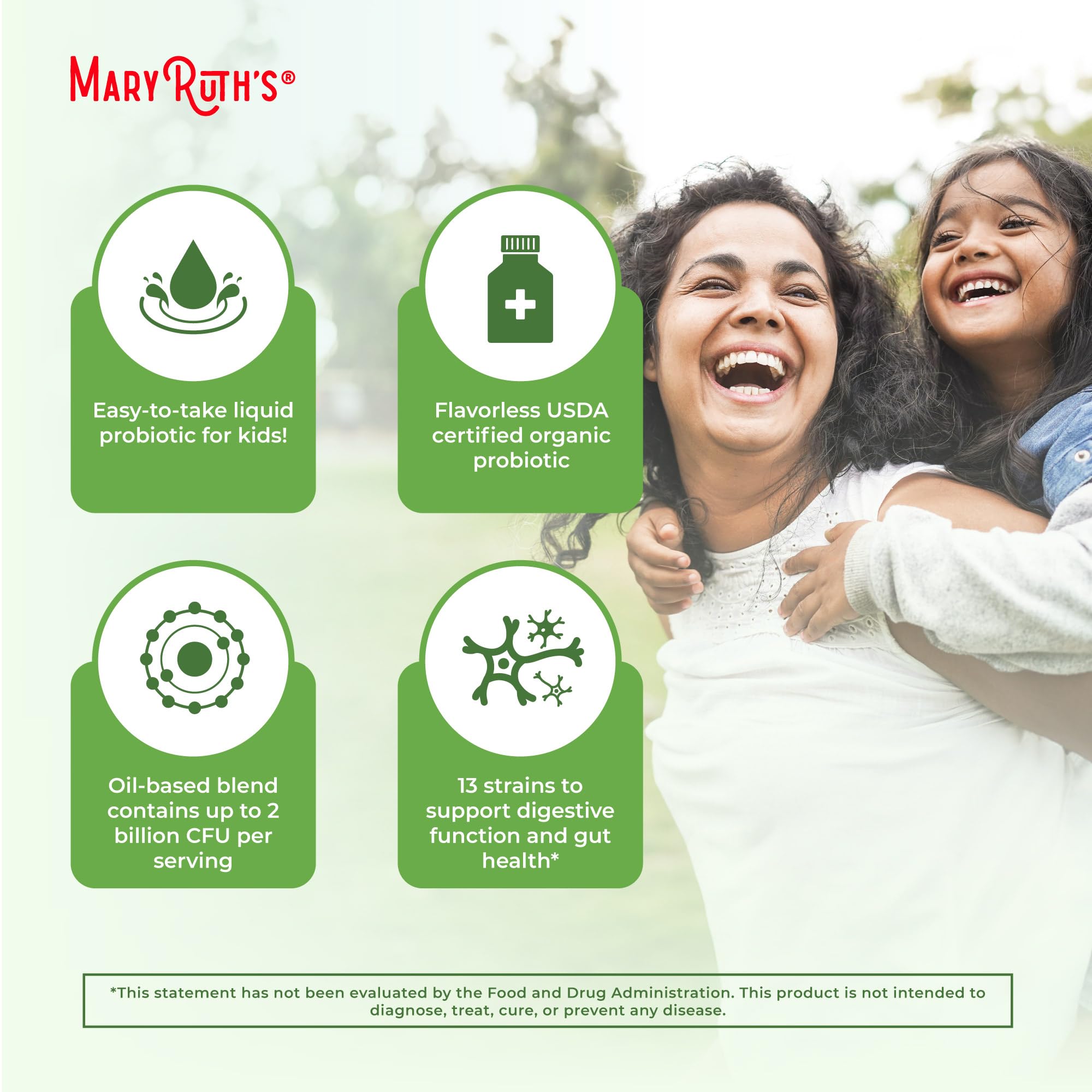 MaryRuth's Probiotique Liquide usage enfant et adulte en pratique