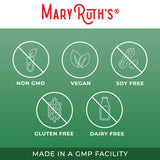 MaryRuth's Serrapeptase: sans-gluten, adapté à divers régimes.