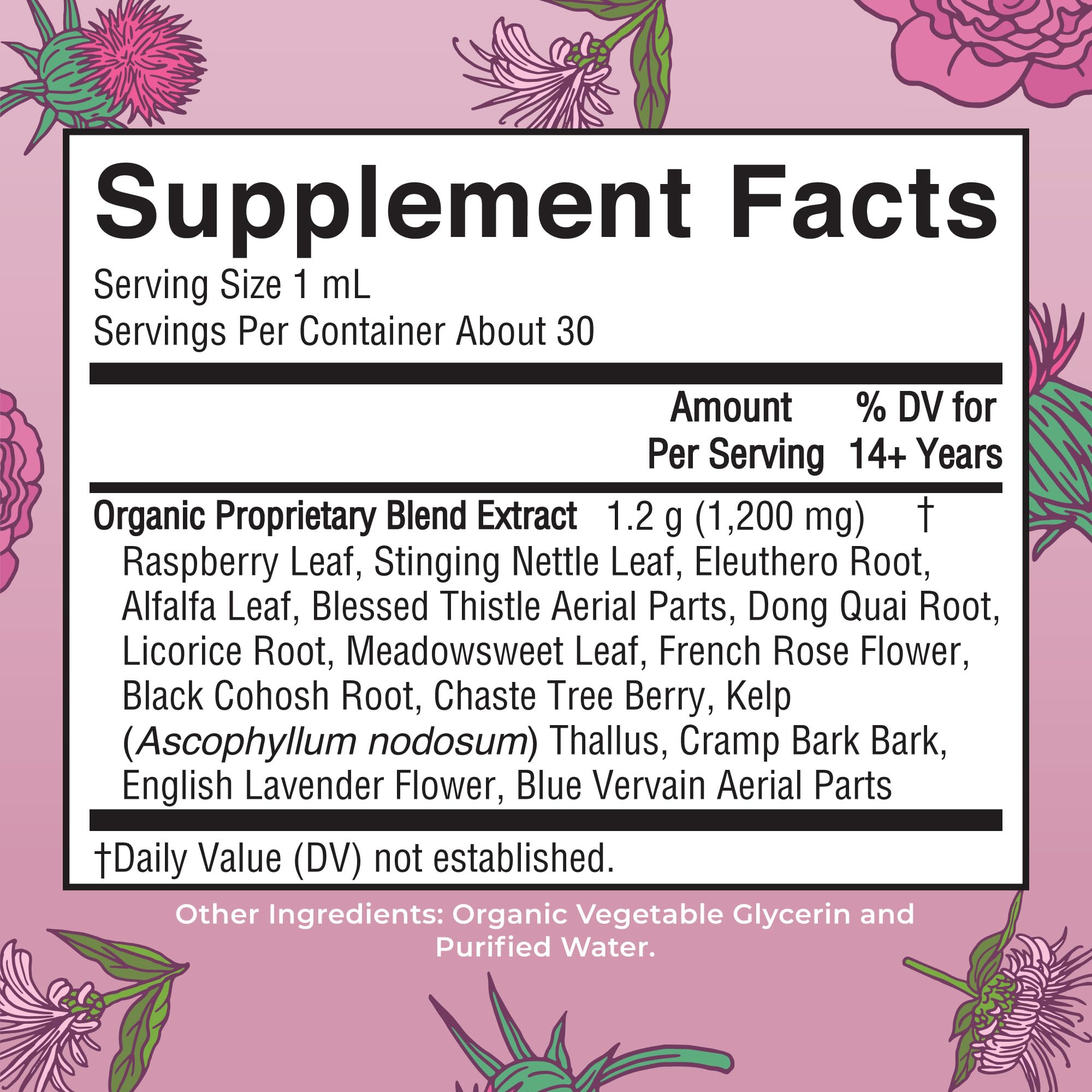 Gouttes MaryRuth's bio vegan pour le bien-etre féminin