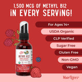 MARYRUTH'S spray B12 sans OGM et végan bio.