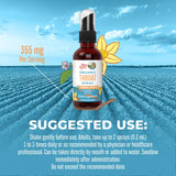 MaryRuth's spray gorge etiquette organique, emballage clair et fiable