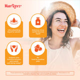 Label sans gluten et vegan sur MaryRUTH'S Vitamine C liposomale.