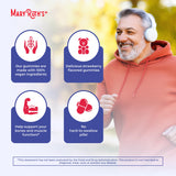 MARYRUTH'S D3 soutient la fonction musculaire et l'absorption du calcium.