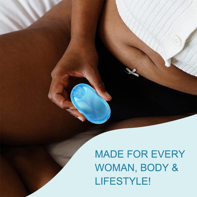 Mascoto disque menstruel silicone doux en gros plan, confort immédiat.