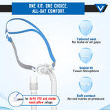 Masktouch tuyau renforcé AirFit P10 assure une circulation stable.