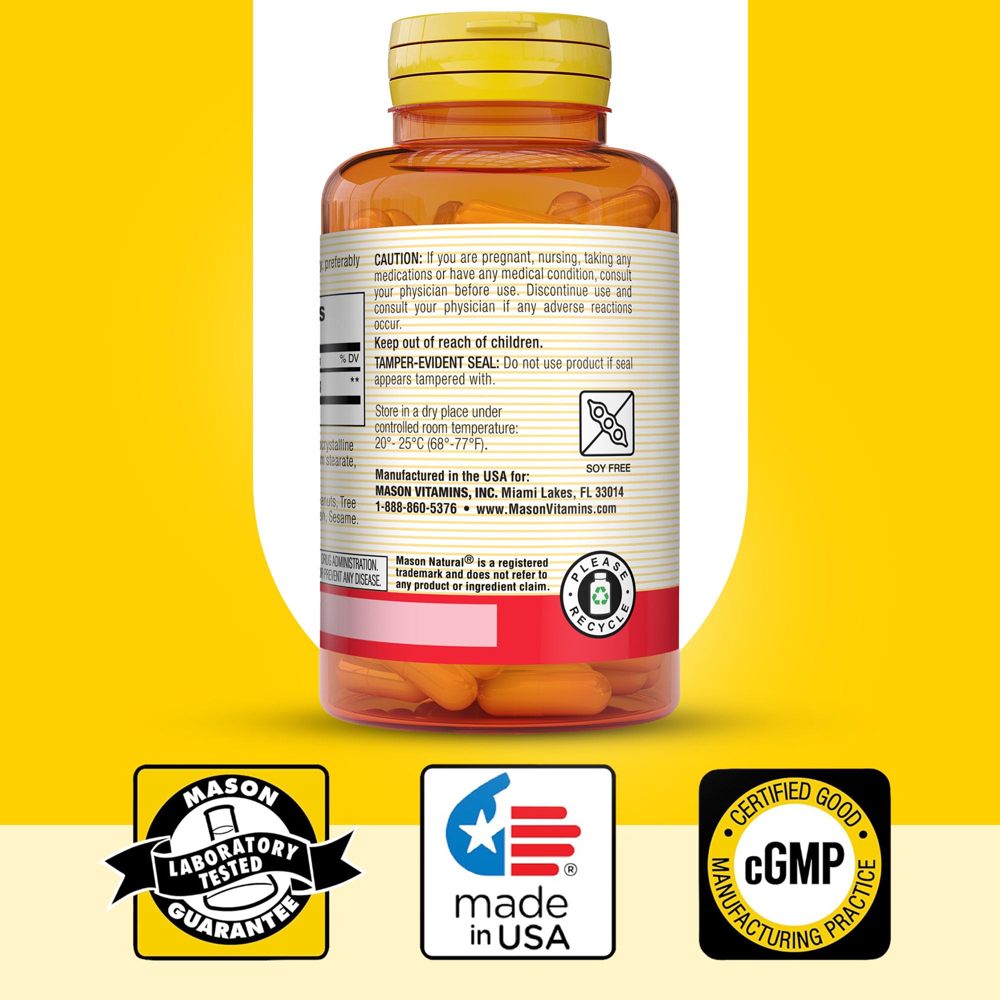 Mason Natural Acide alpha-lipoïque 600 mg – dosage quotidien pratique.