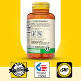 Formulation Mason Natural B12 sans allergènes majeurs et sans ingrédients indésirables.
