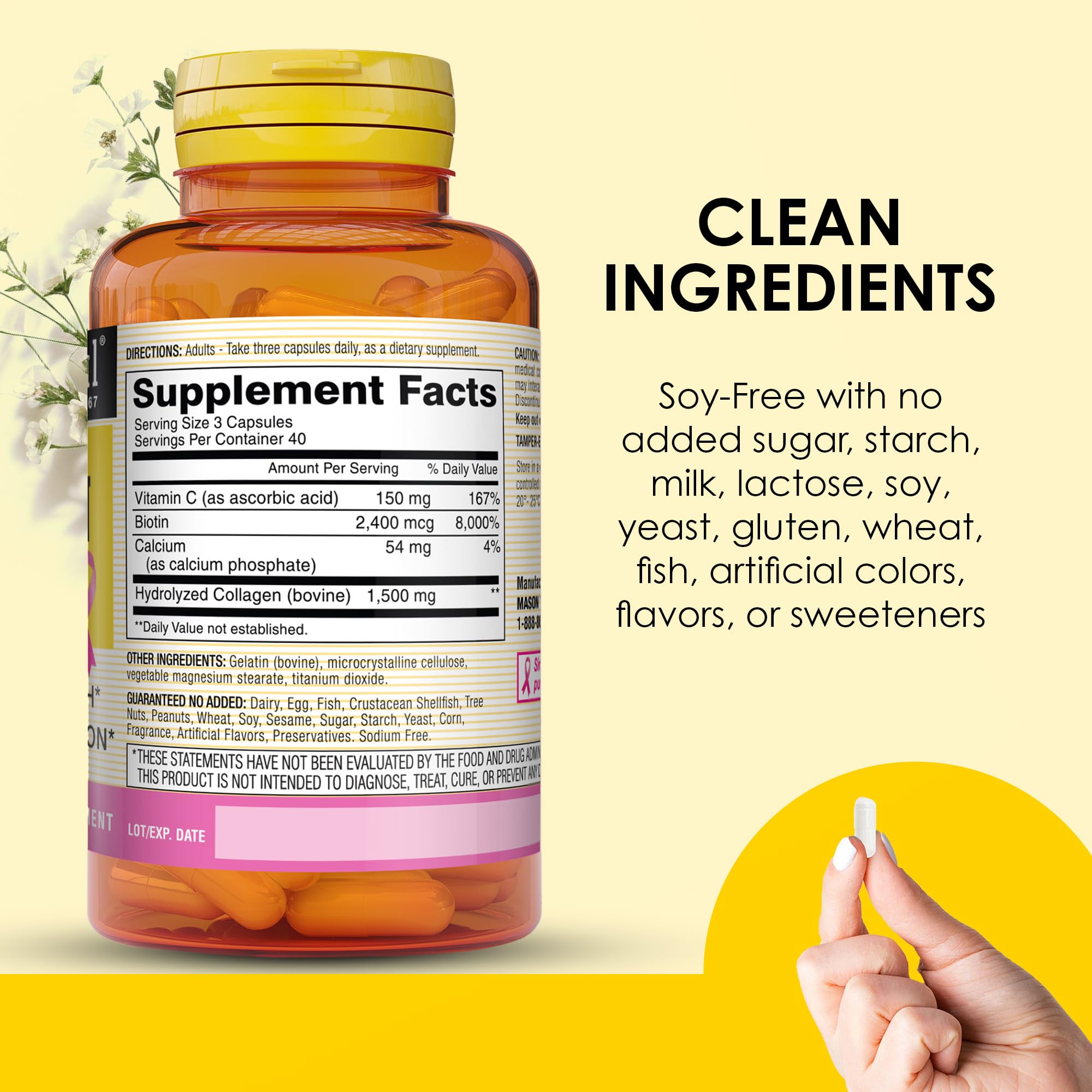 Contrôles qualité et tests selon cGMP chez Mason Natural.