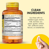 Ingrédients propres Mason Natural sans lait ni colorants artificiels.