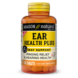 Mason Natural Ear Health Plus — bouteille pratique pour une routine quotidienne.