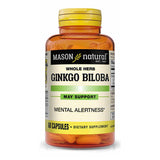 Pack deux bouteilles Mason Natural Ginkgo Biloba, option économique pour votre routine.