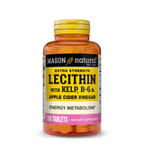 Mason Natural Lécithine avec Kelp et B6 – soutien quotidien pratique
