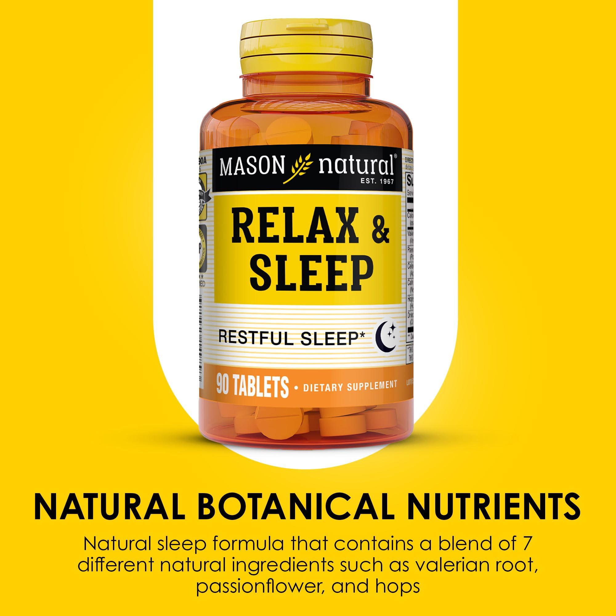 MASON NATURAL Relax – houblon extrait visibles, potentiel effet apaisant naturel