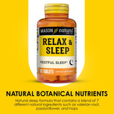 MASON NATURAL Relax – houblon extrait visibles, potentiel effet apaisant naturel