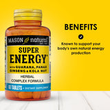 Mason Natural Super Énergie – bouteille pratique pour prise quotidienne
