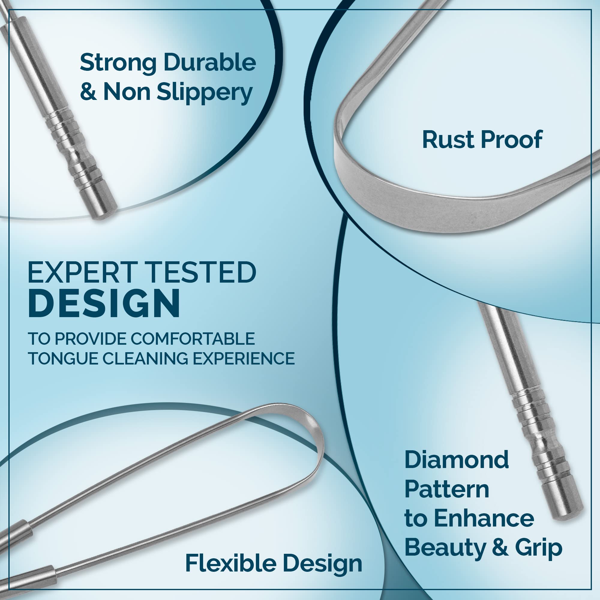 MasterMedi acier inoxydable, durabilité et hygiène durables pour un usage quotidien.