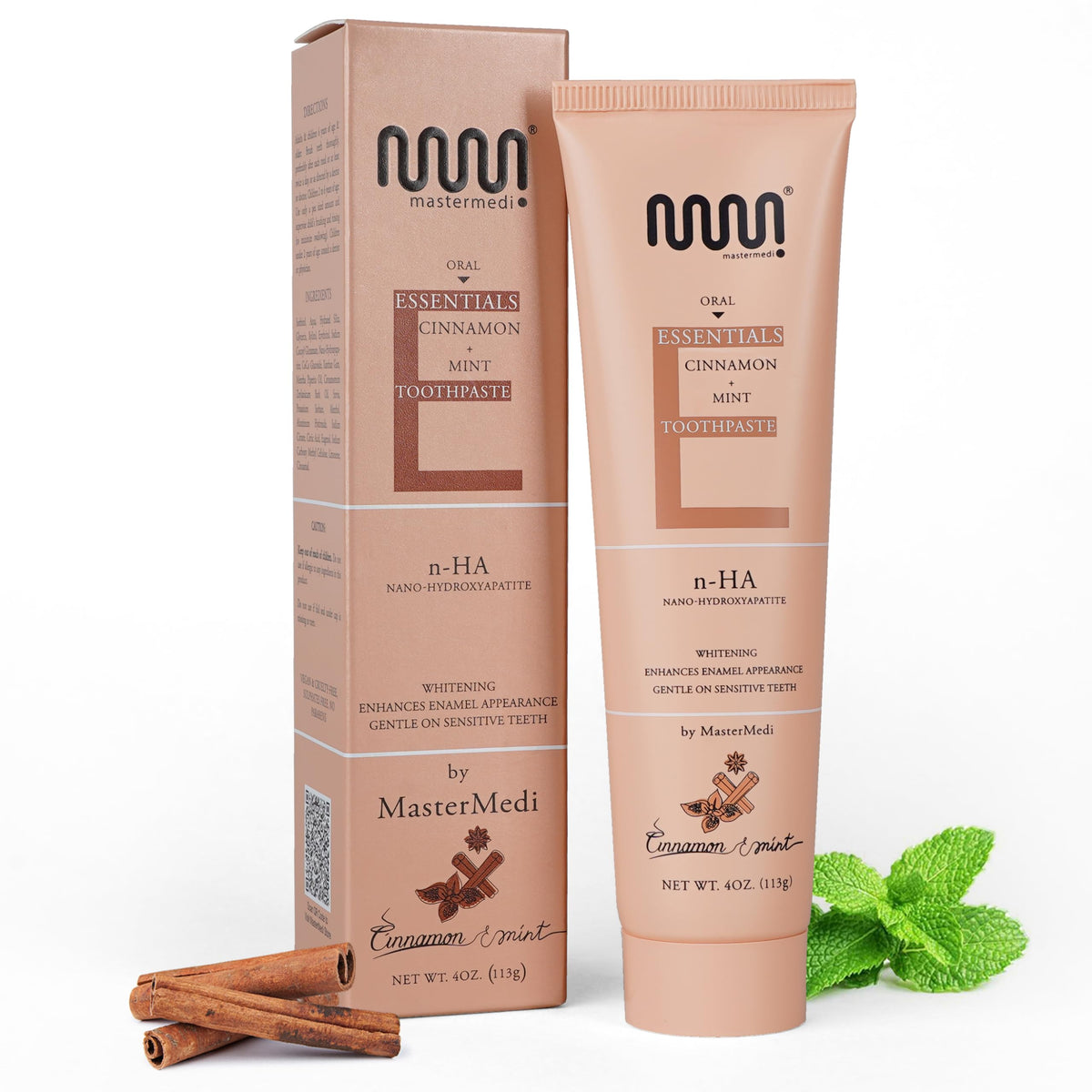 MasterMedi dentifrice nano-hydroxyapatite tube : brossage quotidien doux et reminéralisant