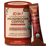 Mélange MATCHA DNA en poudre café-champignons pour énergie durable et concentration.