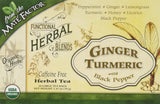 Infusion Maté Factor, arôme épicé gingembre-curcuma, idéal pour démarrer la journée.