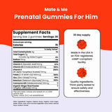Ingrédients des Gommes Mate & Me Fertilité soigneusement sélectionnés.