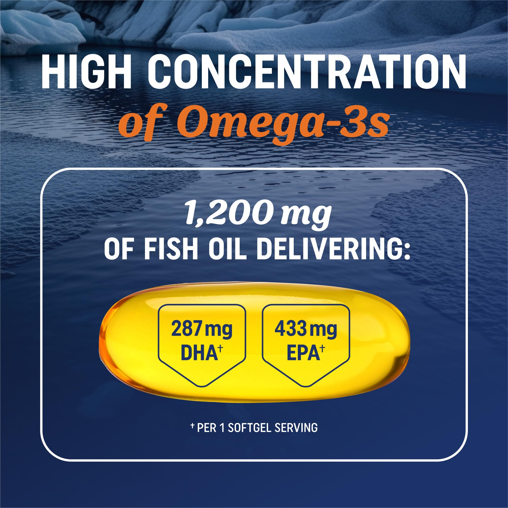 MAV NUTRITION Capules Omega-3 EPA/DHA au citron – capsules faciles à avaler et sans arrière-goût.