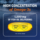 MAV NUTRITION Capules Omega-3 EPA/DHA au citron – capsules faciles à avaler et sans arrière-goût.