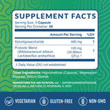 MAV NUTRITION Emballage-synbiotique : conditionnement robuste protégeant les capsules.