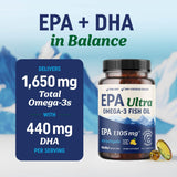 Label de traçabilité MAV Nutrition EPA Ultra, origine durable.