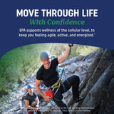 Utilisation quotidienne: MAV Nutrition EPA Ultra pour soutenir le quotidien.