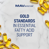 MAV NUTRITION gelules DHA EPA citron, goût frais et absence d arrière-goût.