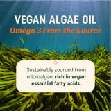 MAV NUTRITION gélules omega algue — apport quotidien DHA EPA facile à avaler.
