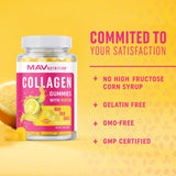 Gommes MAV Nutrition biotine et collagène, duo beauté.