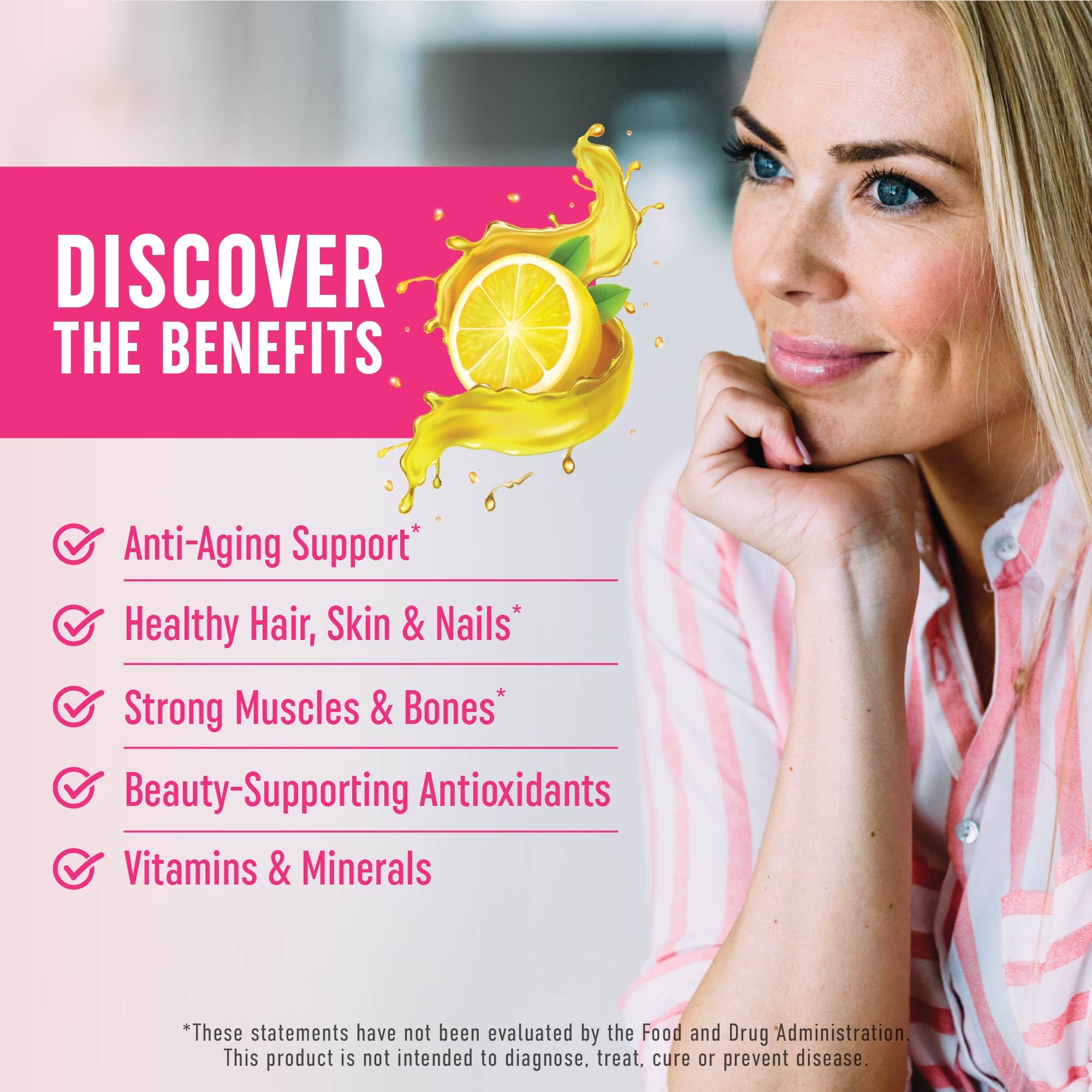 Gommes MAV Nutrition pour ongles forts et résistants.