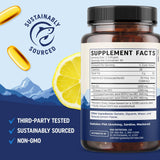 MAV Nutrition Omega-3 D3 – vitamine D3 1000 UI, soutien quotidien.