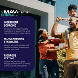 MAV NUTRITION oméga algue cœur — contribution potentielle à la santé cardiovasculaire.