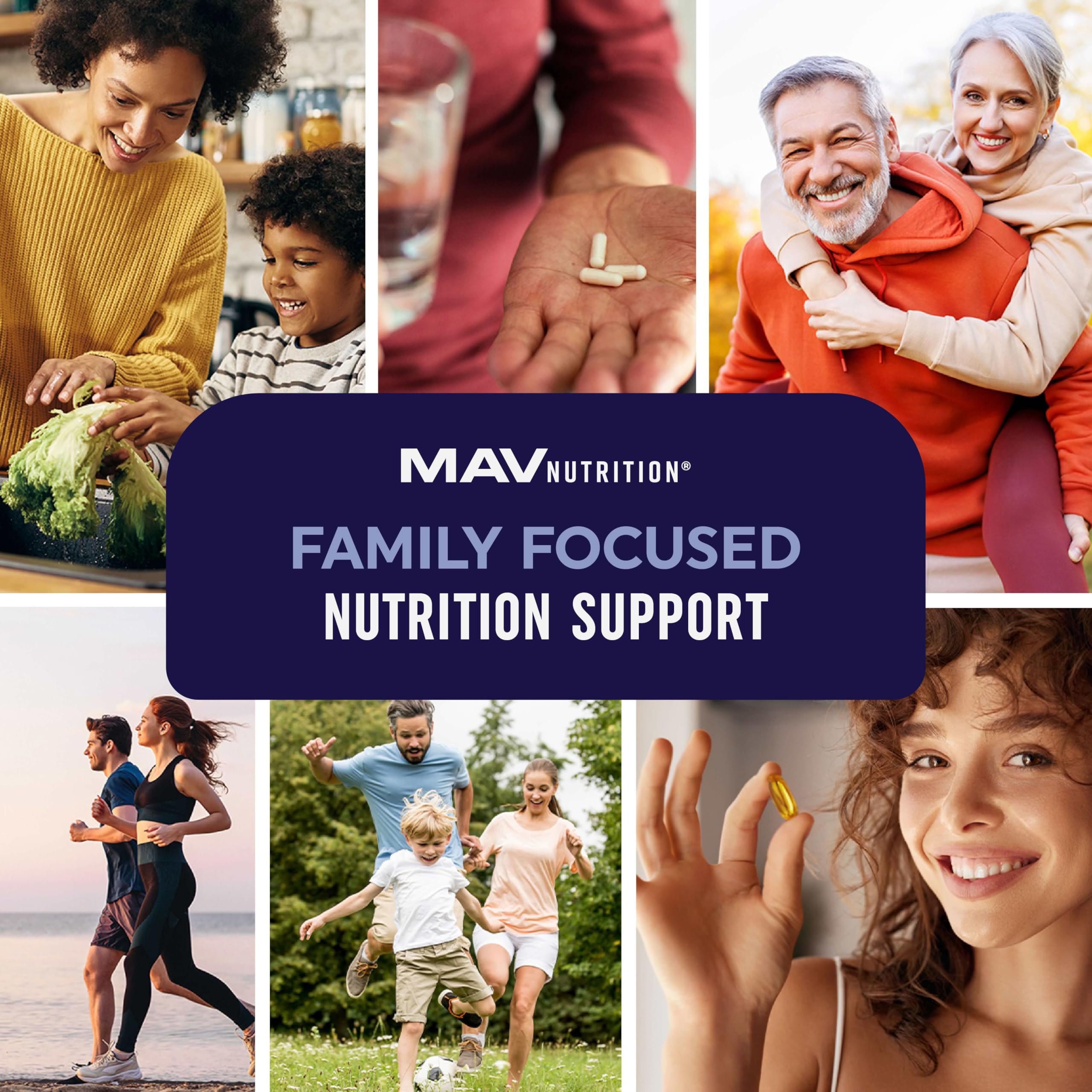 MAV NUTRITION oméga algue yeux — soutien potentiel de la santé oculaire.
