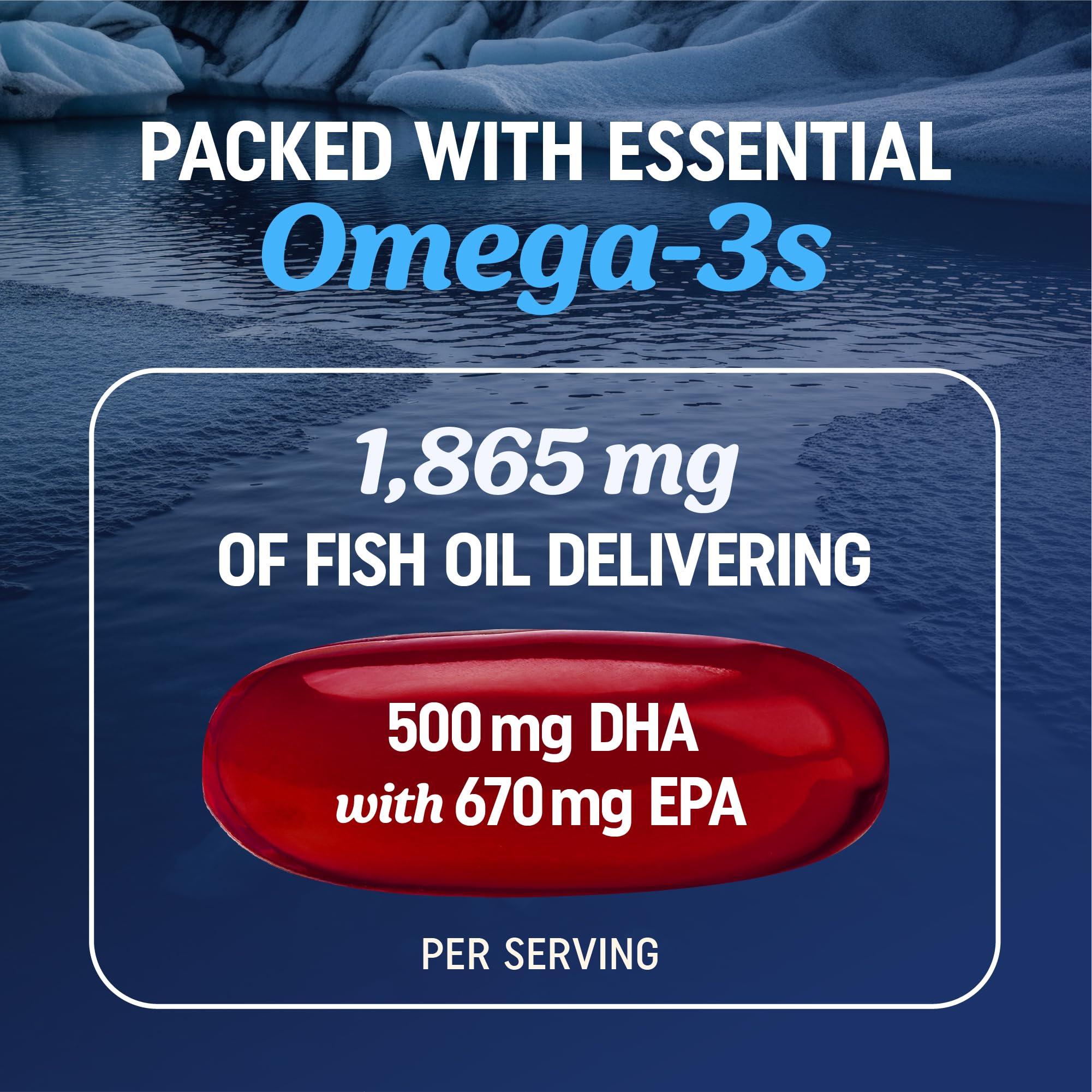 MAV NUTRITION Omega3 CoQ10 – gélules faciles à prendre au quotidien.