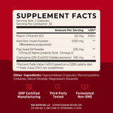 Boîte MAV Nutrition Sans Gluten Levure Rouge CoQ10 Omega3 pour tous.