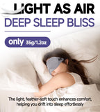 Masque yeux Mavogel, cinq couches douces, toucher agréable pour dormir paisiblement.