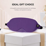 Pochette de voyage incluse pour transporter le masque Mavogel violet
