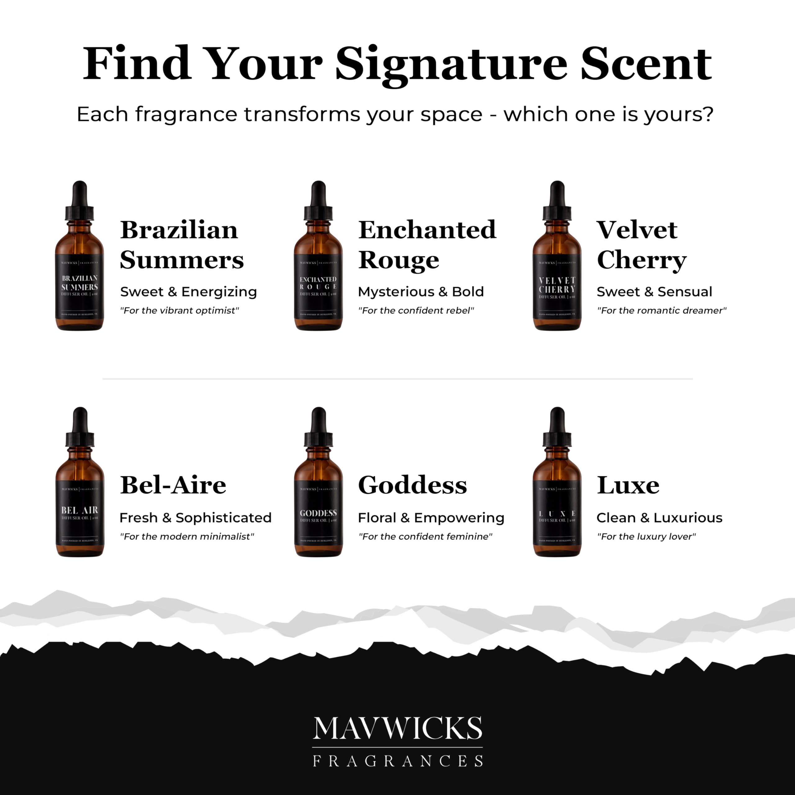 Mavwicks Enchanted Rouge – diffuseur bureau pour concentration et cadre agréable