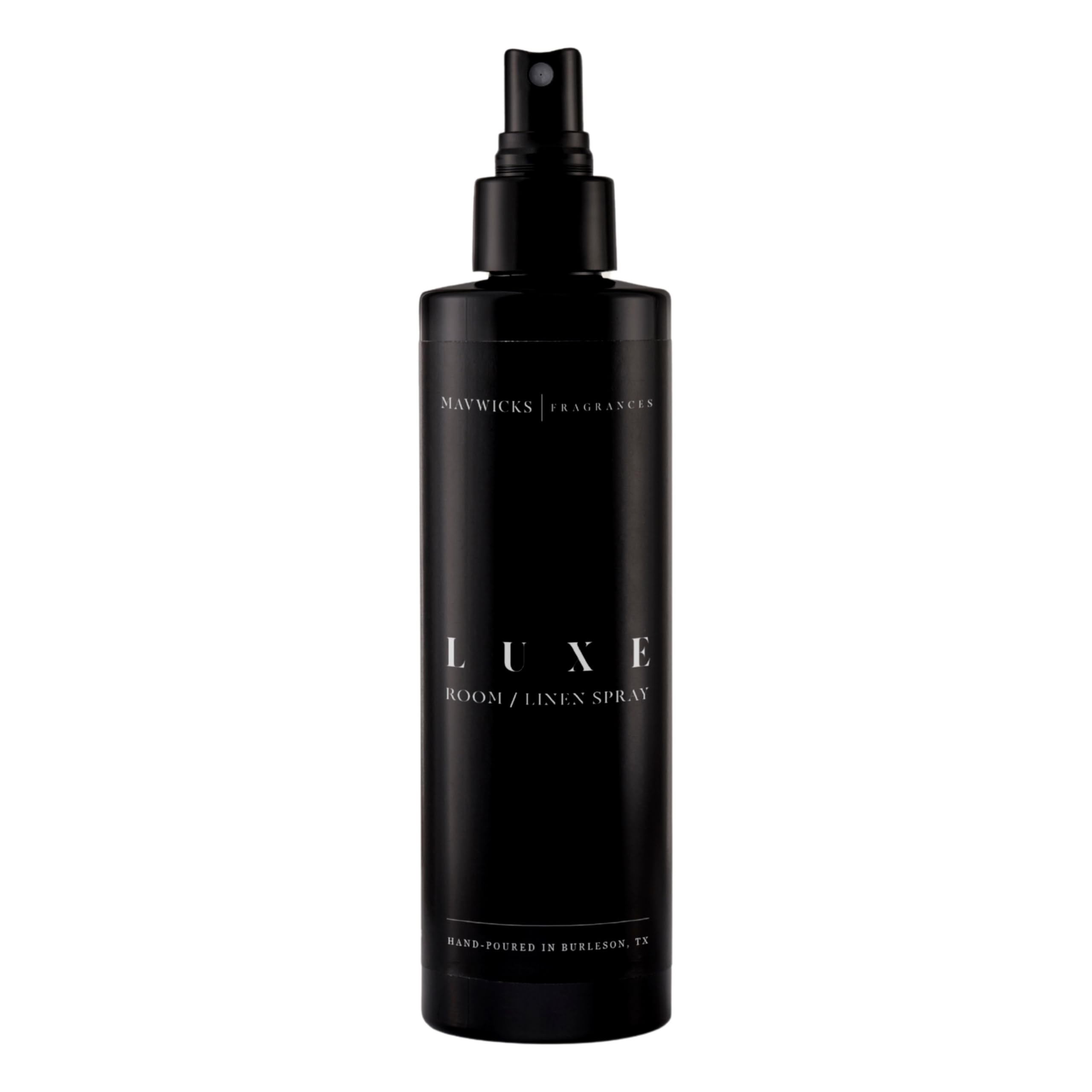 Mavwicks Luxe Brume Lin 8oz: rafraîchit textiles et lit avec une senteur délicate.