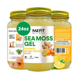MAX FIT Gel d'algues marines – pot doré prêt à l’emploi, texture lisse.