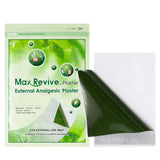 Application sur le dos avec le pansement Max Revive, utile après activité.