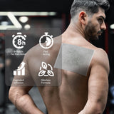 Conception respirante du pansement Max Revive, confort durable sur la peau.