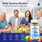 MaxHemp Gommes Créatine – energie et soutien lors de l echauffement.