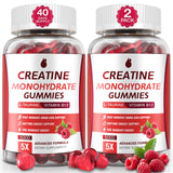 Gommes MaxHemp de créatine framboise dans une boîte, faciles à emporter.