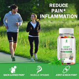 Ingrédients MaxHemp: pectine végétale et huile de chanvre pure.
