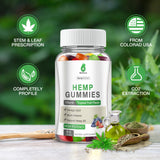 Paquets doubles MaxHemp Gummies, format pratique pour un usage quotidien.